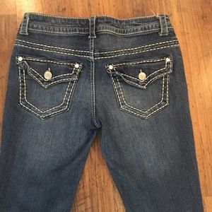 Paisley Sky Rhinestone button Jean 4